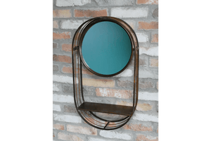Mirror with Shelf 70cm - WALL MIRRORS - Beattys of Loughrea