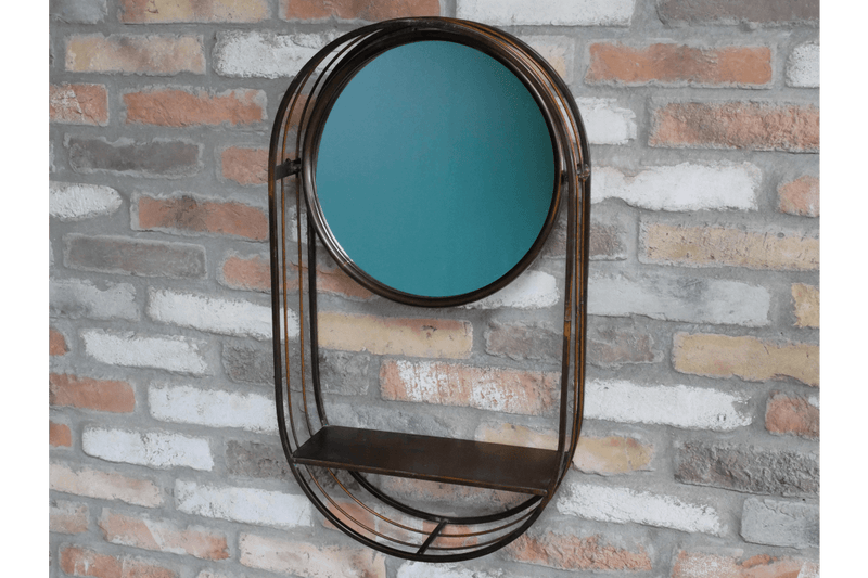 Mirror with Shelf 70cm - WALL MIRRORS - Beattys of Loughrea
