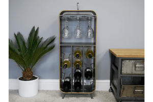 Wine Cabinet Metal - ORNAMENTS - Beattys of Loughrea
