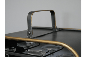 Wine Cabinet Metal - ORNAMENTS - Beattys of Loughrea