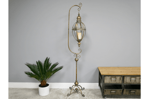 Hanging Lantern 163cm - CANDLE HOLDERS / Lanterns - Beattys of Loughrea