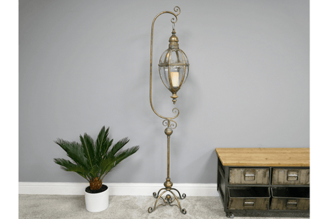 Hanging Lantern 163cm - CANDLE HOLDERS / Lanterns - Beattys of Loughrea