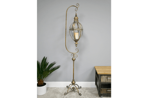 Hanging Lantern 163cm - CANDLE HOLDERS / Lanterns - Beattys of Loughrea