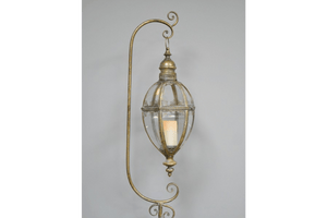 Hanging Lantern 163cm - CANDLE HOLDERS / Lanterns - Beattys of Loughrea