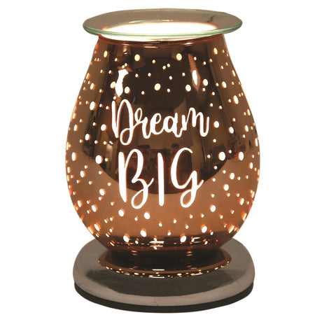 Electric Wax Melt Burner Touch – Burnt Copper Dream Big - Beattys of Loughrea | www.beattys.ie