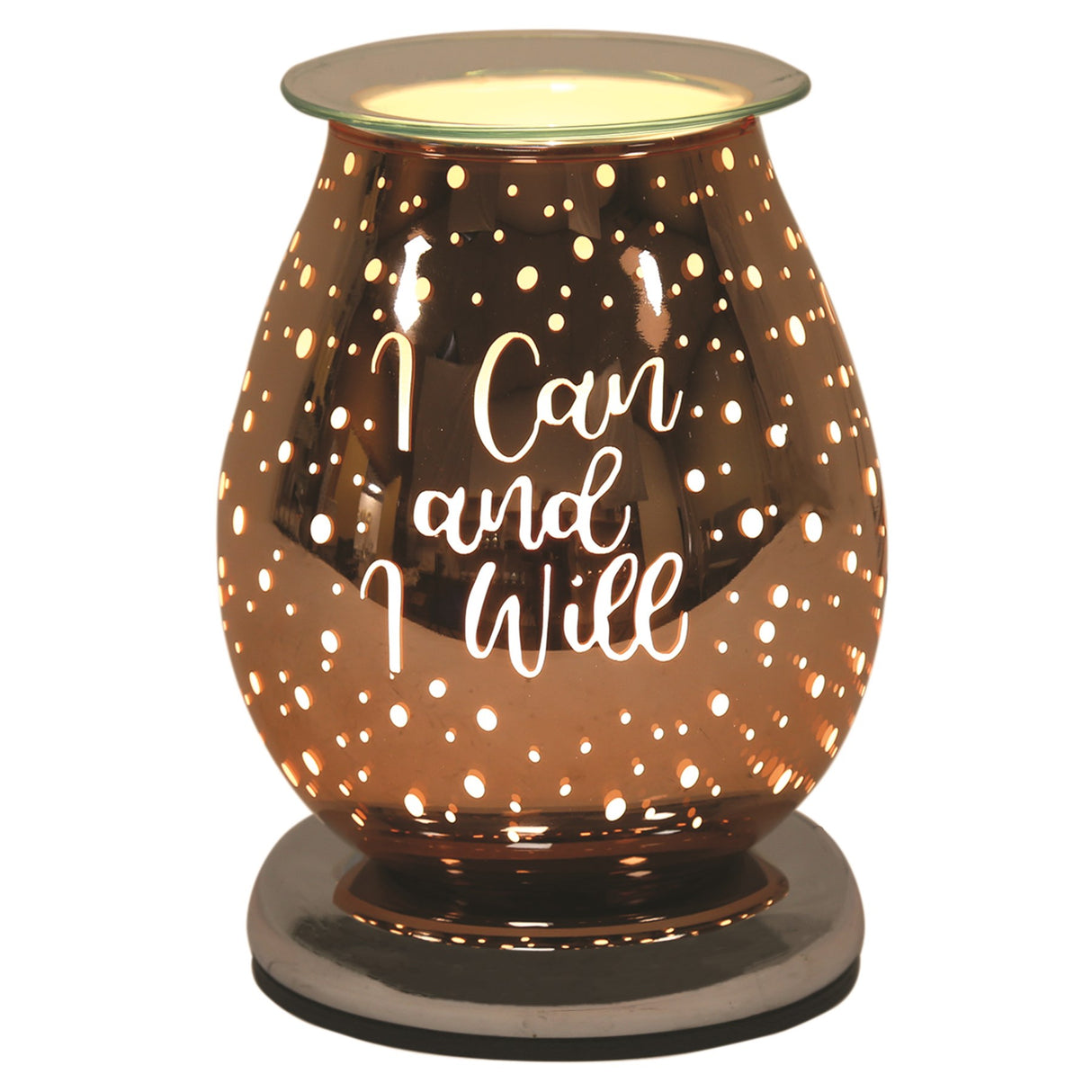 Electric Wax Melt Burner Touch - Burnt Copper I Can and I Will - POT POURRI/AROMATHERAPY/OILS/DIFFUSER - Beattys of Loughrea