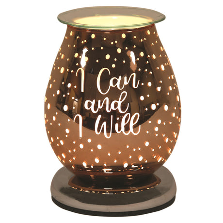 Electric Wax Melt Burner Touch - Burnt Copper I Can and I Will - POT POURRI/AROMATHERAPY/OILS/DIFFUSER - Beattys of Loughrea