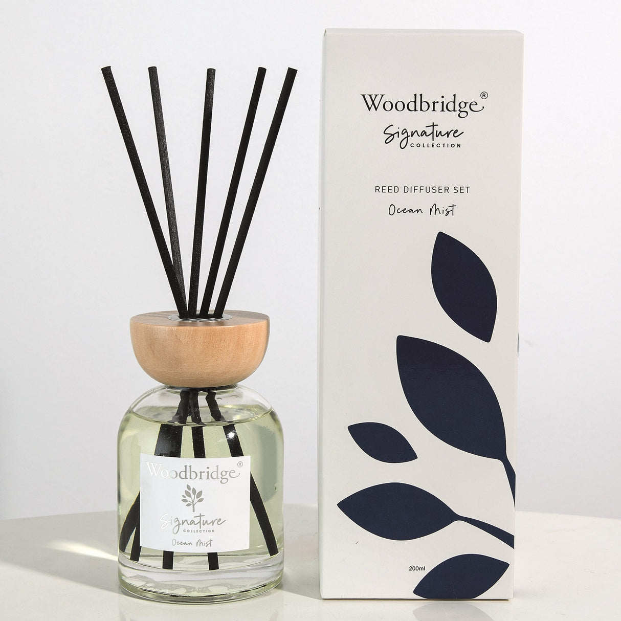 Ocean Mist Filled Reed Diffuser by Woodbridge 200ml - Beattys of Loughrea | www.beattys.ie