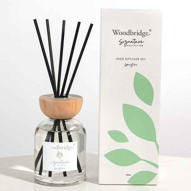 Springtime Filled Reed Diffuser by Woodbridge 200ml - Beattys of Loughrea | www.beattys.ie