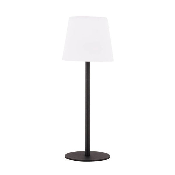 Leitmotiv Outdoors Rechargeable Table Lamp Black - TABLE/BEDSIDE LAMPS - Beattys of Loughrea