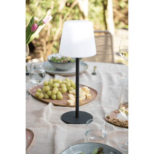 Leitmotiv Outdoors Rechargeable Table Lamp Black - TABLE/BEDSIDE LAMPS - Beattys of Loughrea