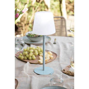 Leitmotiv Outdoors Rechargeable Table Lamp Light Blue - TABLE/BEDSIDE LAMPS - Beattys of Loughrea