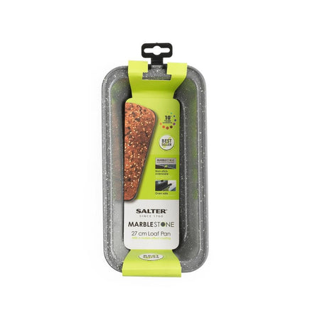 Salter Marblestone Non-Stick Loaf Baking Pan, Carbon Steel 27 cm - BAKEWARE - Beattys of Loughrea