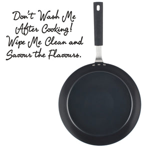 Salter Carbon Steel Pan for Life Frying Pan 28 cm - Beattys of Loughrea | www.beattys.ie
