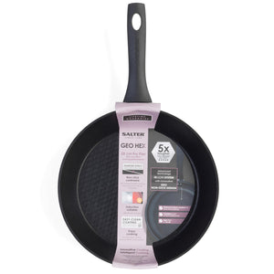 Salter Geo Hex Non-Stick Frying Pan 28cm - FRYPAN/WOK/SKILLET - Beattys of Loughrea