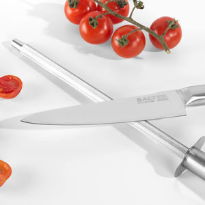 Salter 7 Pc Kitchen Knife Set with Bamboo Block - CUTLERY/KNIFE SET/BLOCK - Beattys of Loughrea