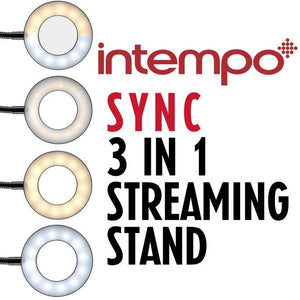 Intempo Sync 3-in-1 Streaming Stand - PHONE ACCESSORIES - Beattys of Loughrea