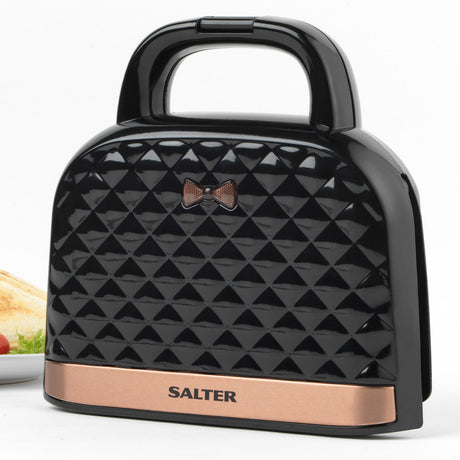 Salter Handbag Style Non-Stick Toastie Maker/Sandwich Toaster 750 W - SANDWICH MAKER - Beattys of Loughrea