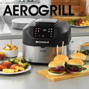 Salter AeroGrill Air Fryer and Grill 5 In 1 Tabletop Multicooker - DEEP FAT FRYERS/ AIR FRYER - Beattys of Loughrea