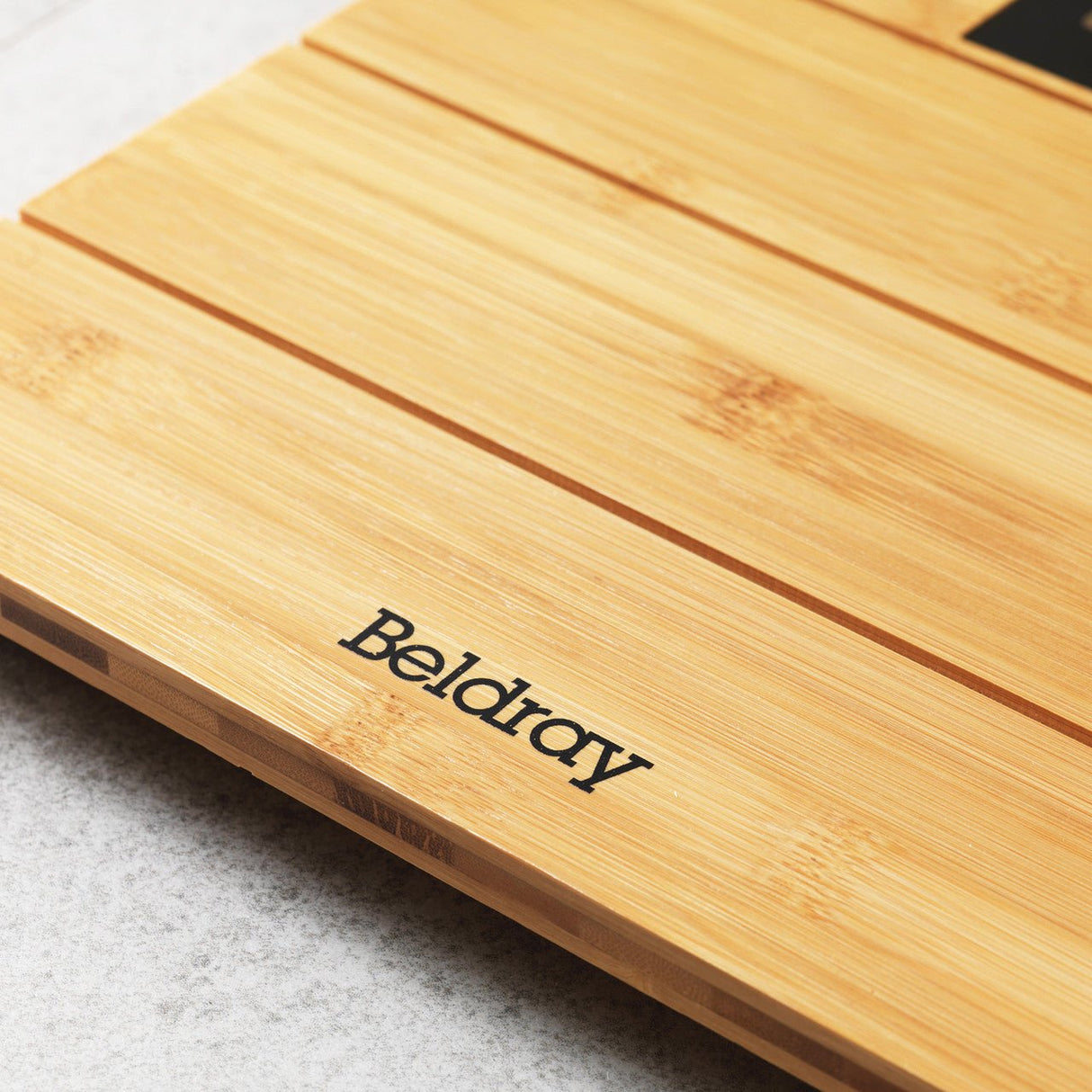 Beldray Bamboo Digital Scales with LED Display - BATHROOM SCALES - Beattys of Loughrea