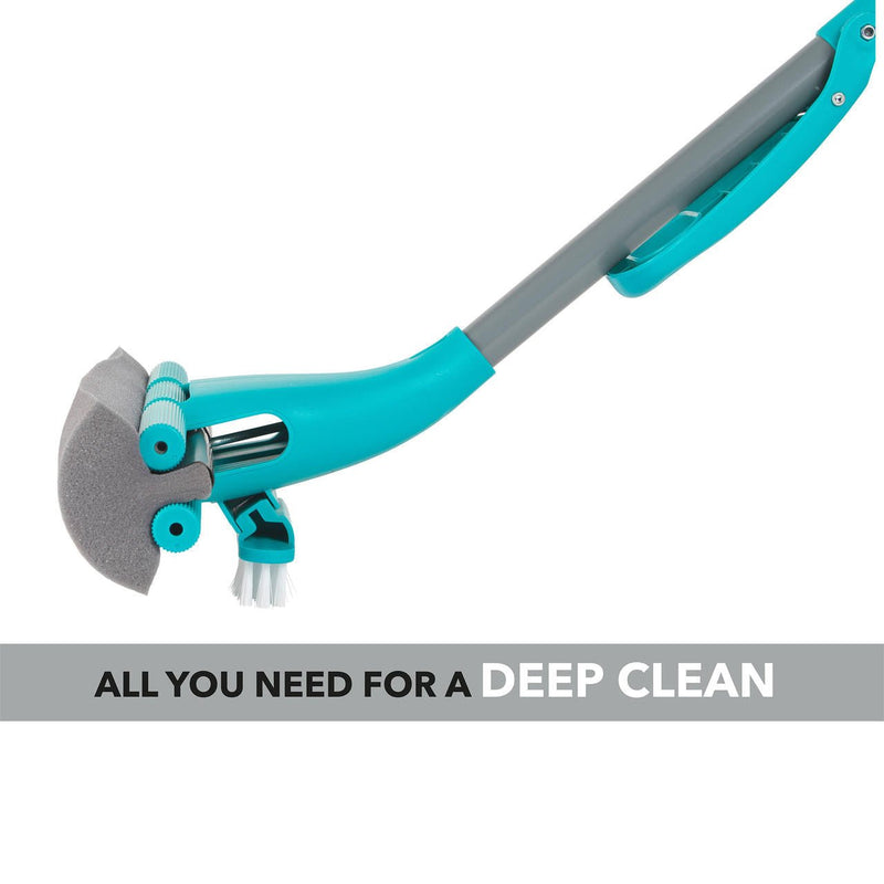 Beldray Deep Clean 3 in 1 Sponge & Scrub Mop Set with Easy Wring Function - CLEANING - MOP & BUCKET - Beattys of Loughrea