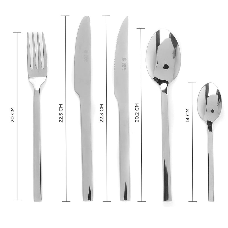 Russell Hobbs 20 Pc Vermont Cutlery Set - CUTLERY/KNIFE SET/BLOCK - Beattys of Loughrea