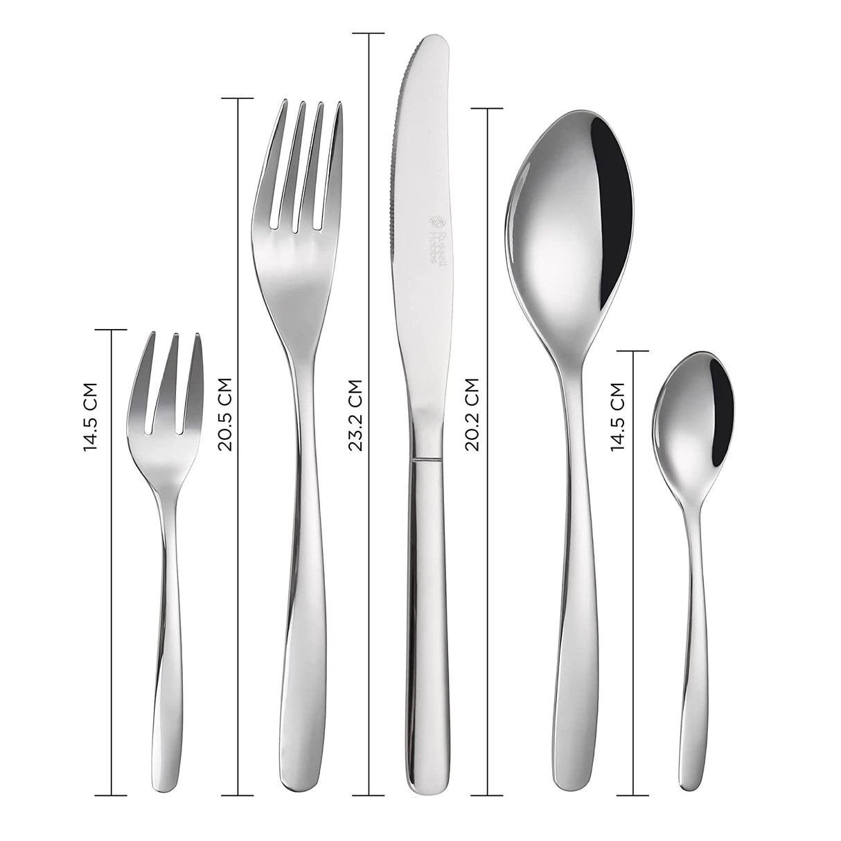 Russell Hobbs Florence 20pc Cutlery Set - CUTLERY/KNIFE SET/BLOCK - Beattys of Loughrea