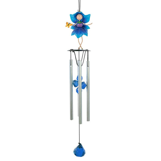 Phoebe Forget-Me-Not Fairy Mini Wind Chime - SOLAR / GARDEN ORNAMENTS - Beattys of Loughrea