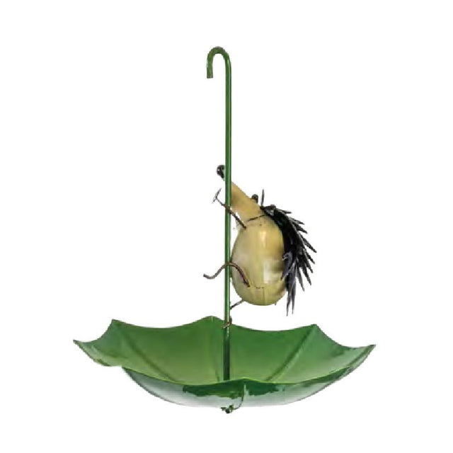 Spike Hedgehog Umbrella Bird Feeder - SOLAR / GARDEN ORNAMENTS - Beattys of Loughrea