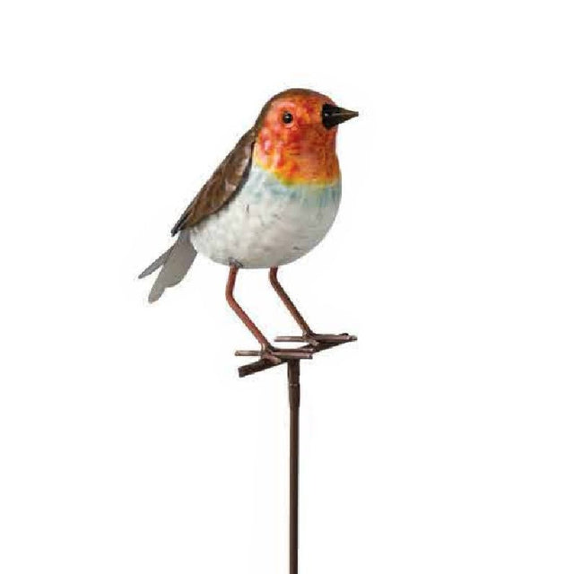 Robin Pot Stake - SOLAR / GARDEN ORNAMENTS - Beattys of Loughrea