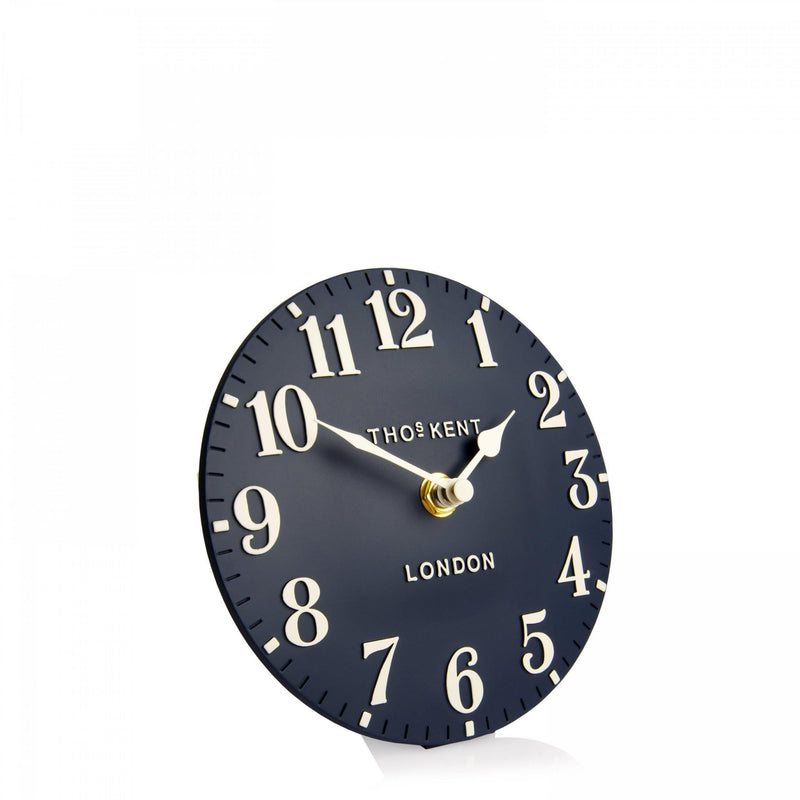 Thomas Kent 6" Arabic Mantel Clock Ink - CLOCKS - Beattys of Loughrea