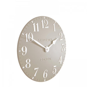 Thomas Kent 12'' Arabic Wall Clock Sand - CLOCKS - Beattys of Loughrea