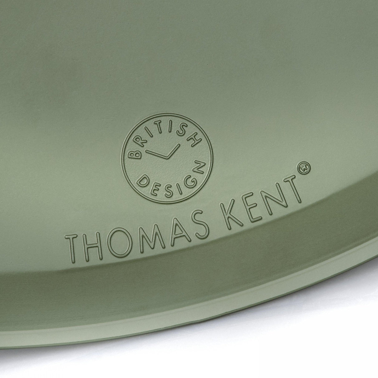 Thomas Kent 12" Arabic Wall Clock Lichen Green - CLOCKS - Beattys of Loughrea
