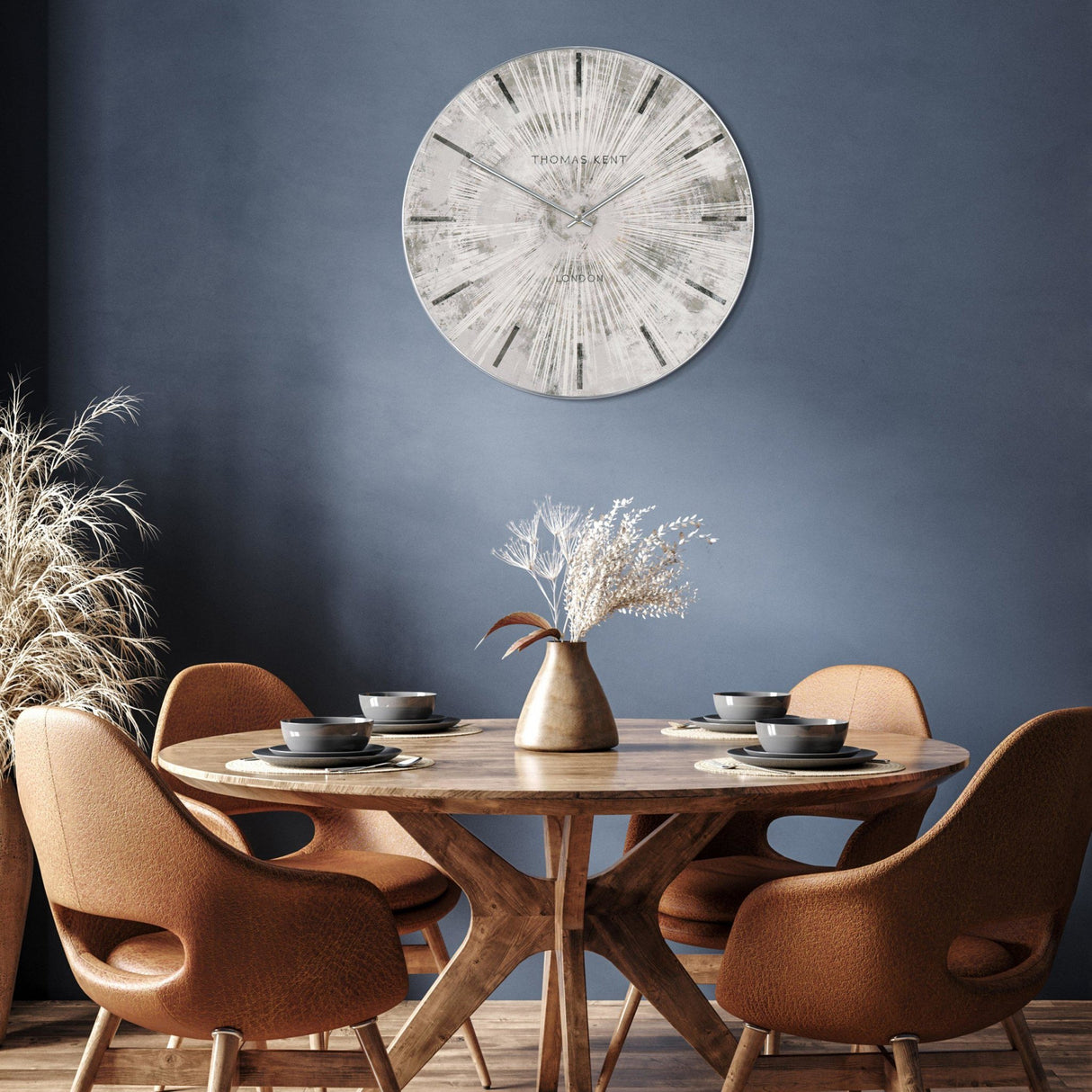 Thomas Kent 20" Starburst Wall Clock - CLOCKS - Beattys of Loughrea