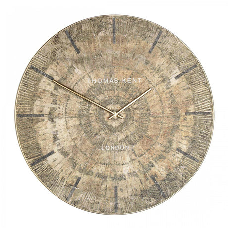 Thomas Kent 20" Starburst Wall Clock Gold - CLOCKS - Beattys of Loughrea