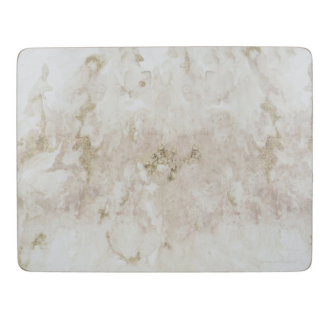 Creative Tops Grey Marble Pack Of 6 Premium Placemats - TABLEMATS/COASTERS - Beattys of Loughrea
