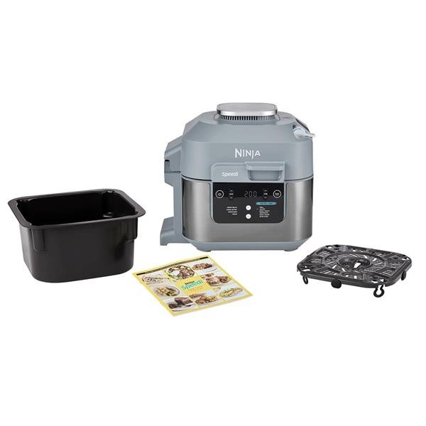 Ninja Speedi Rapid 10-In-1 Multicooker Air Fryer - Grey | ON400UK - ELEC SKILLET/WOK/COOKPAN - Beattys of Loughrea