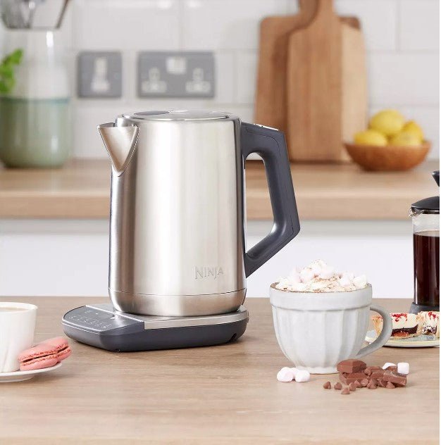 Ninja Perfect Temperature Kettle - Stainless Steel I KT201UK - KETTLES - Beattys of Loughrea