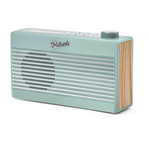 Roberts Rambler Mini Radio with Bluetooth - Duck Egg Blue - DAB DIGITAL RADIO - Beattys of Loughrea