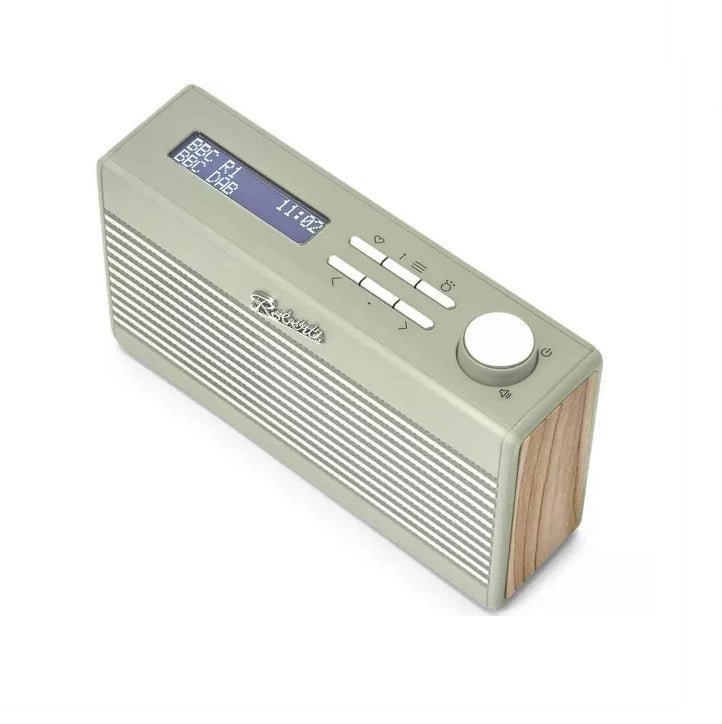 Roberts Rambler Mini Radio with Bluetooth - Leafy Green - DAB DIGITAL RADIO - Beattys of Loughrea