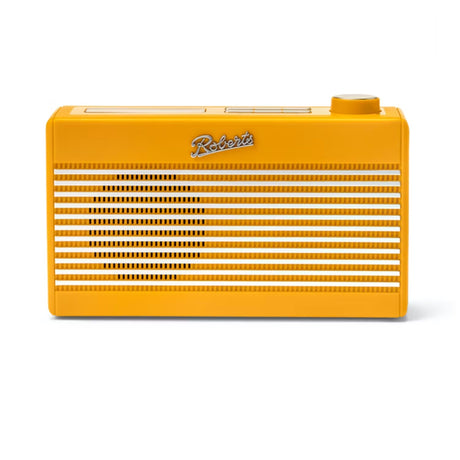 Roberts Rambler Mini Radio with Bluetooth - Sunburst Yellow - DAB DIGITAL RADIO - Beattys of Loughrea