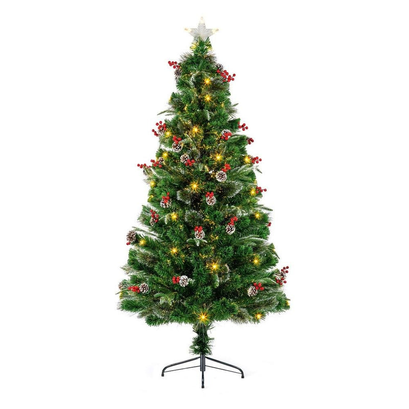 Tree Company Fibre Optic New Jersey Christmas Tree 1.8m - XMAS TREE ARTIFICIAL - Beattys of Loughrea