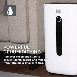 Black & Decker 20 Litre Dehumidifier - DE HUMIDIFIER - Beattys of Loughrea