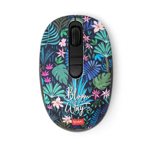 Legami Wireless Mouse with USB Receiver - Flora - MOUSE/ NUMBER PAD - Beattys of Loughrea