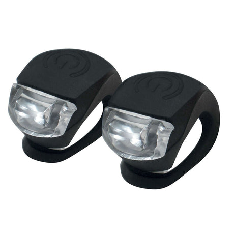 Legami 2pc Bike Light Set - Red & white - HELMETS/ SPARES/ ROAD SAFETY - Beattys of Loughrea