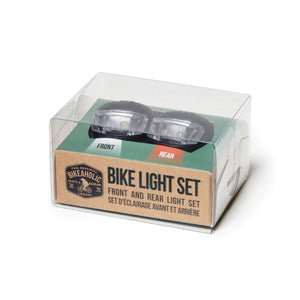 Legami 2pc Bike Light Set - Red & white - HELMETS/ SPARES/ ROAD SAFETY - Beattys of Loughrea