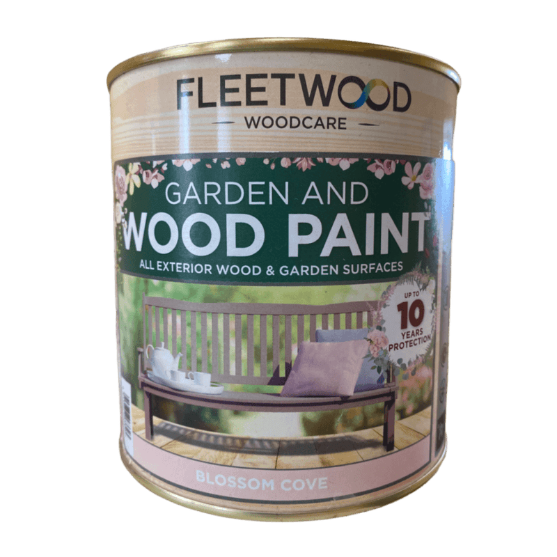 Fleetwood Superflex Garden & Wood Paint Blossom Cove 1Ltr - VARNISHES / WOODCARE - Beattys of Loughrea