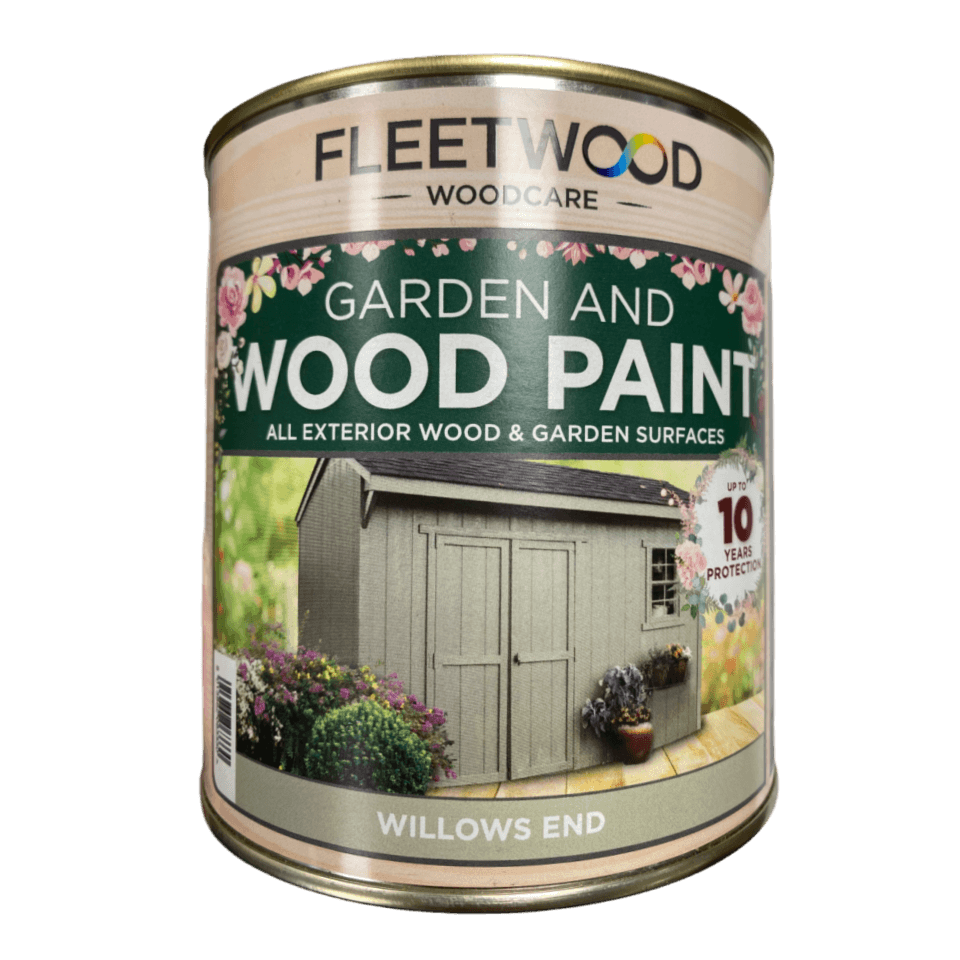 Fleetwood Superflex Garden & Wood Paint Willows End 1Ltr - VARNISHES / WOODCARE - Beattys of Loughrea