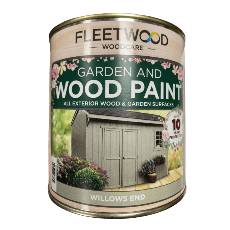 Fleetwood Superflex Garden & Wood Paint Willows End 1Ltr - VARNISHES / WOODCARE - Beattys of Loughrea