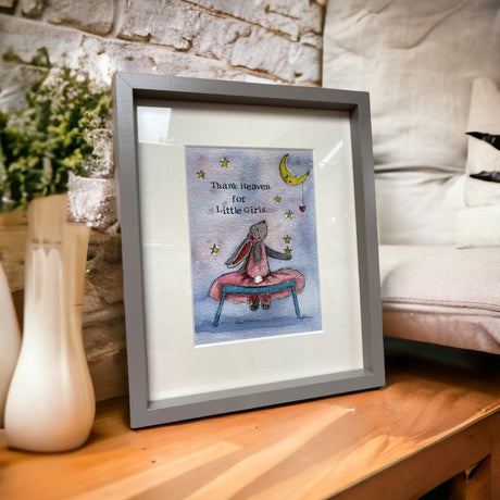 My Painted Bear Framed Print "Thank Heaven" Assorted - One Supplied - PICTURES, PAINTINGS - Beattys of Loughrea